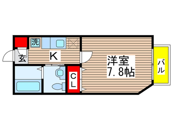 間取り図 Ｓｉｒｏ都賀