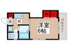 ファミリーエイト 1Kの間取り