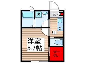 間取図 カーサ柴又