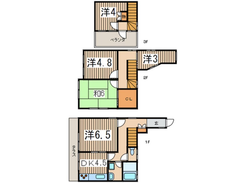 間取図 沼尾邸