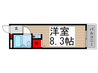 間取図 ア－ガスヒルズ６８