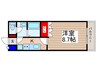 ビリーブ 1Kの間取り