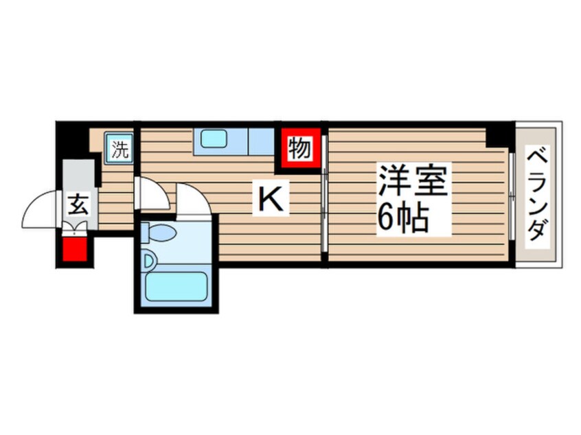 間取図 アドバンス１号館