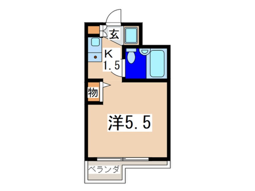 間取図 シャトーライフ弘明寺