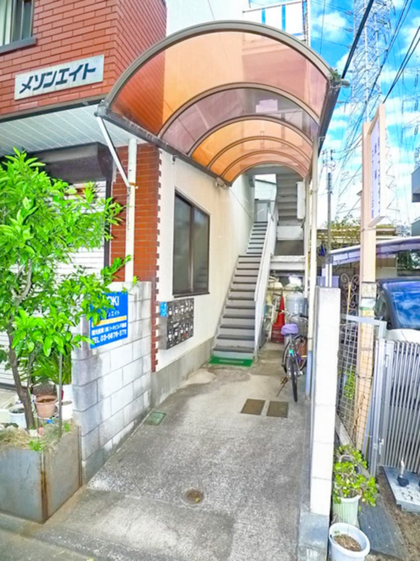 エントランス部分 メゾンエイト