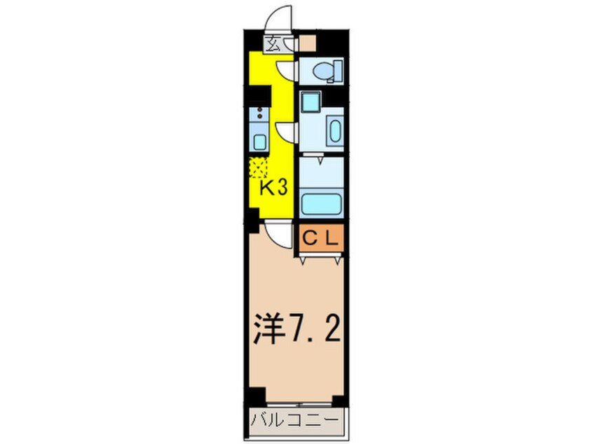 間取図 リブリ・ＧＬＡＮＺ