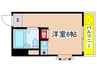 ＫＥＮハイツ 1Rの間取り