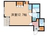 サニーサイドヒル 1Rの間取り