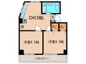 フラット大竹の間取図