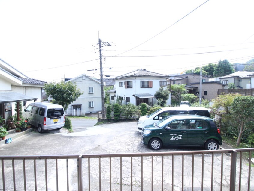 室内からの展望 コ－ポゆう