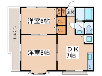 間取図 プラムフィールド