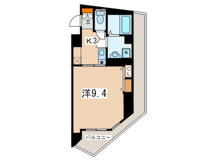 間取図 パ－クハイム渋谷