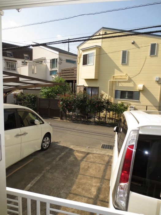 室内からの展望 へいせいハイツ