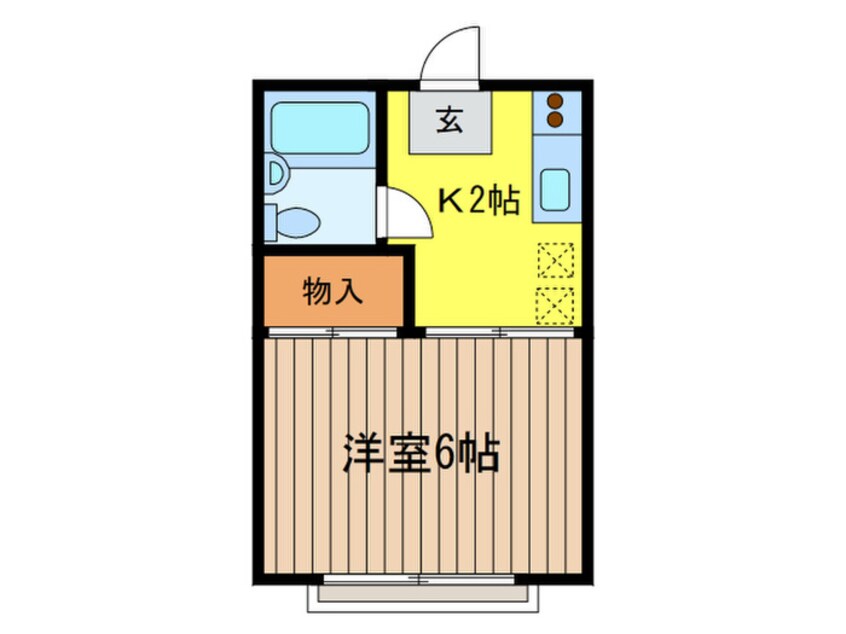 間取図 エスポワ－ル武蔵野