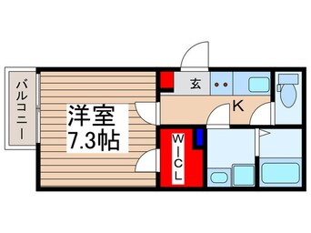 間取図 仮）富士見市鶴馬新築AP