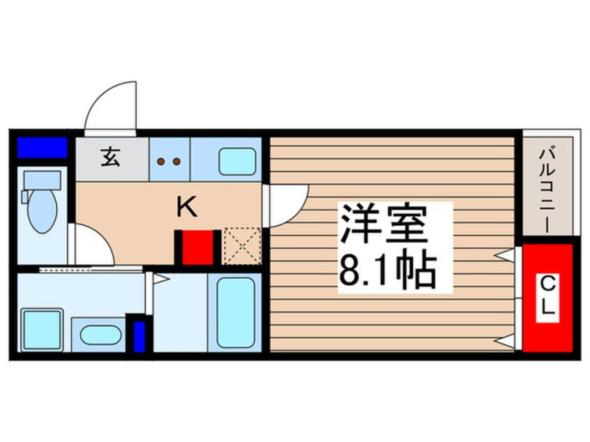 間取図 仮）富士見市鶴馬新築AP