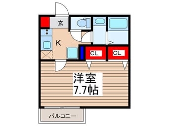 間取図 仮）富士見市鶴馬新築AP