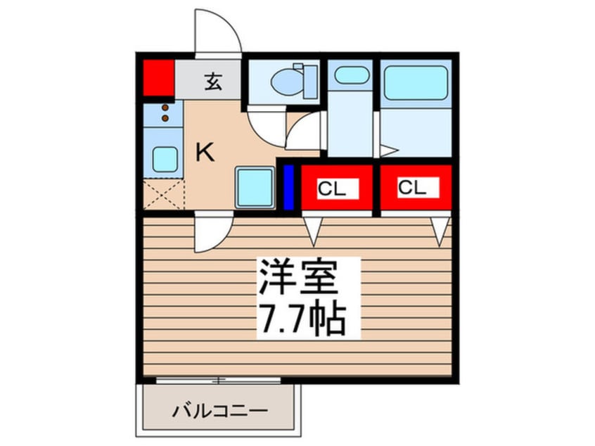 間取図 仮）富士見市鶴馬新築AP