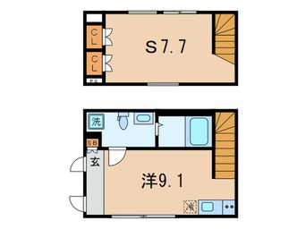 間取図 ラフィネ東雪谷