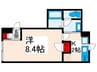 Ｓｕｎ　Ｓｗｅｅｔ 1Kの間取り