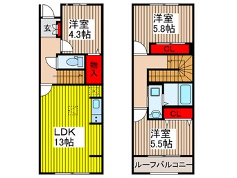 間取図 クレオール