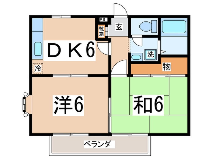 間取り図 稲荷坂ハイツ