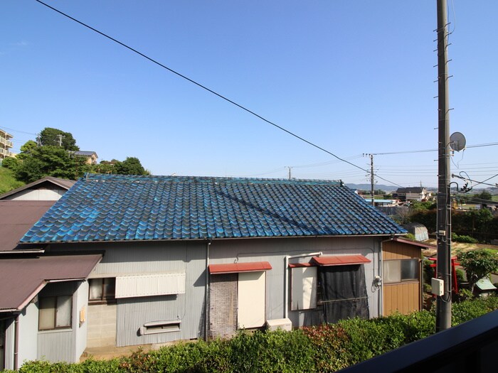 室内からの展望 稲荷坂ハイツ