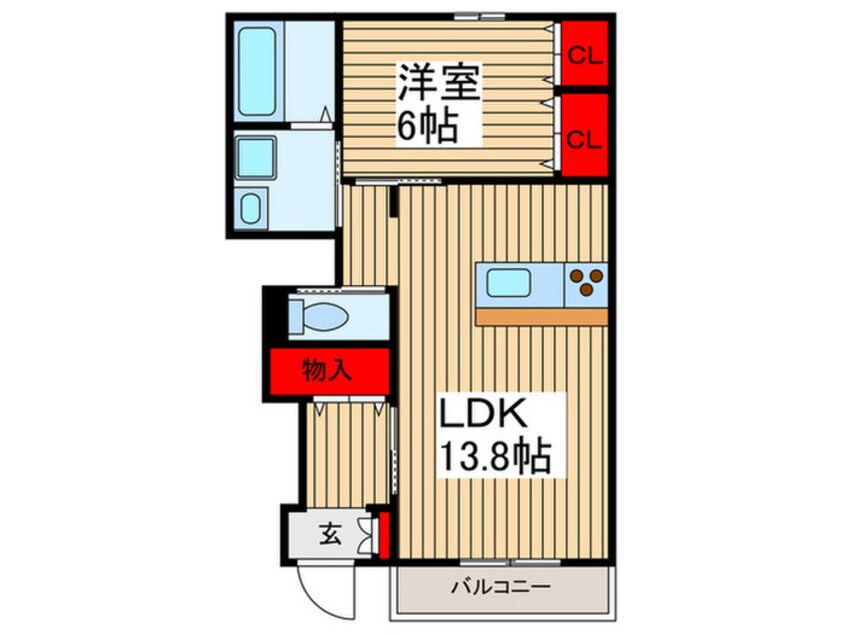 間取図 ディアコ－ト