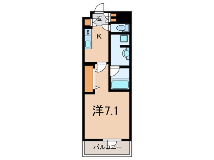間取図 オーパスレジデンス武蔵小山