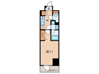 間取図 オーパスレジデンス武蔵小山