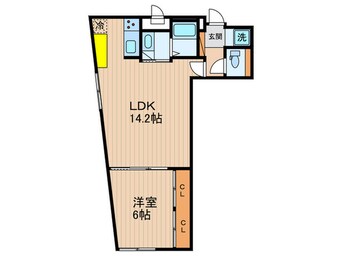 間取図 仮）目黒区目黒１丁目ＰＪ