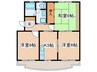 グリ－ンパレス 3Kの間取り