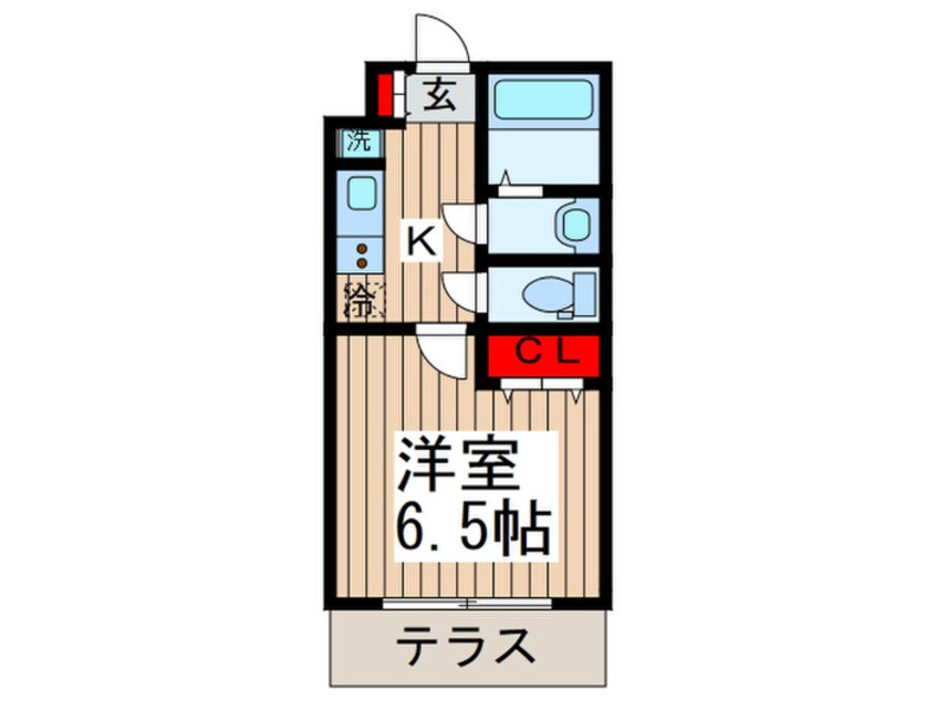 間取図 アドヴァンス新松戸