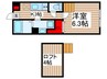 ＯｐｕｓⅤ 1Kの間取り