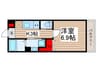 ＯｐｕｓⅤ 1Kの間取り