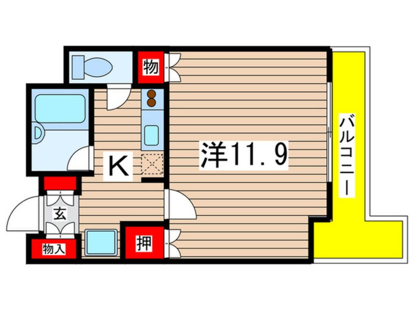 間取図 ステ－ションサイドなかむら