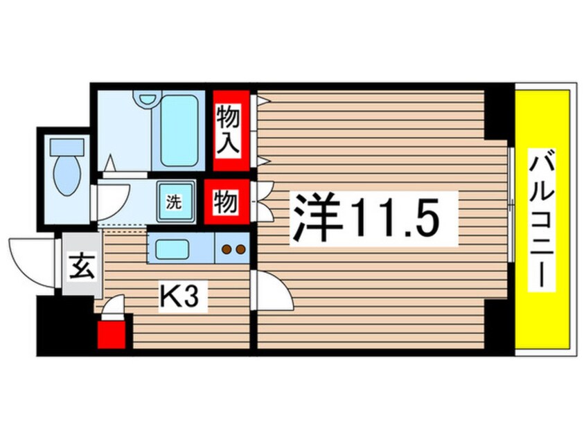 間取図 ステ－ションサイドなかむら