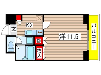 間取図 ステ－ションサイドなかむら