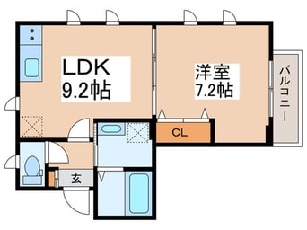 間取図 クオリア桜上水