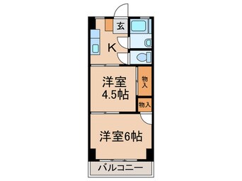 間取図 センチュリー田中