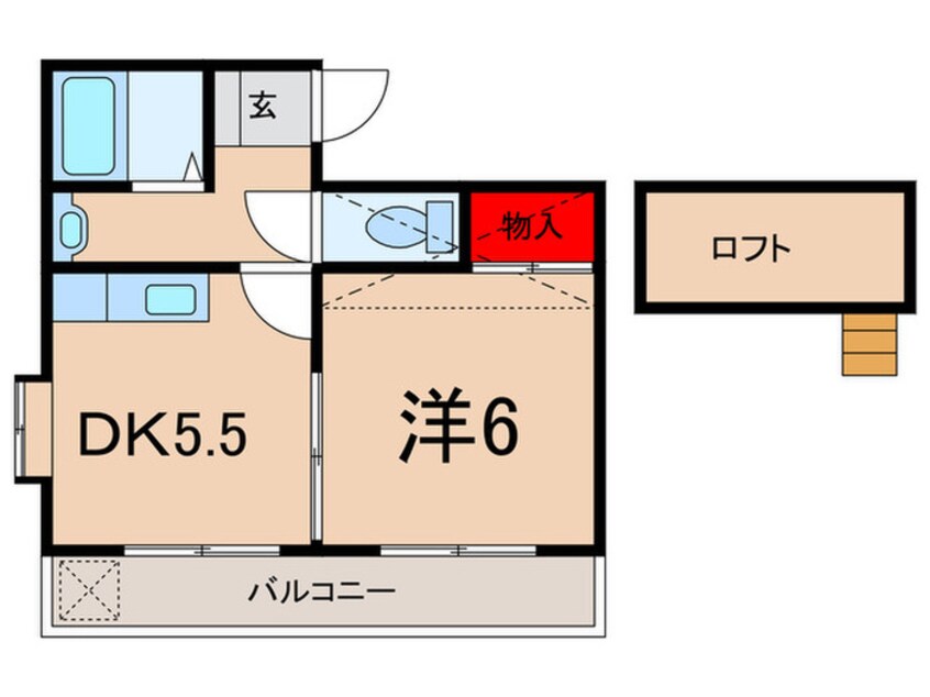 間取図 メゾン南大泉Ａ