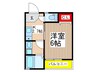 ソレイユ新座 1Kの間取り