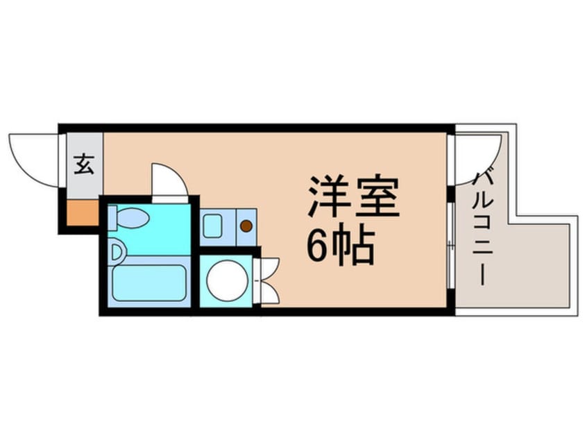 間取図 ラフィネお茶の水（407）