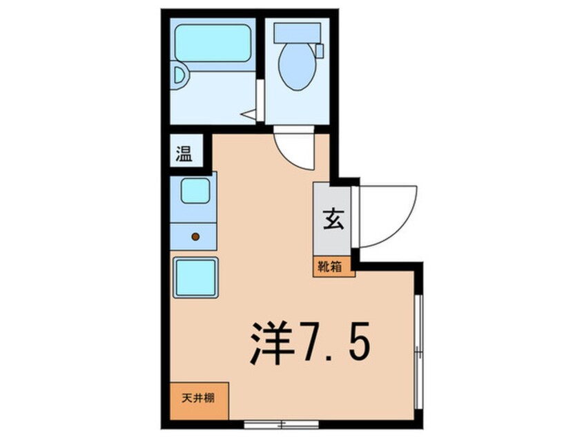 間取図 クレスト水天宮前