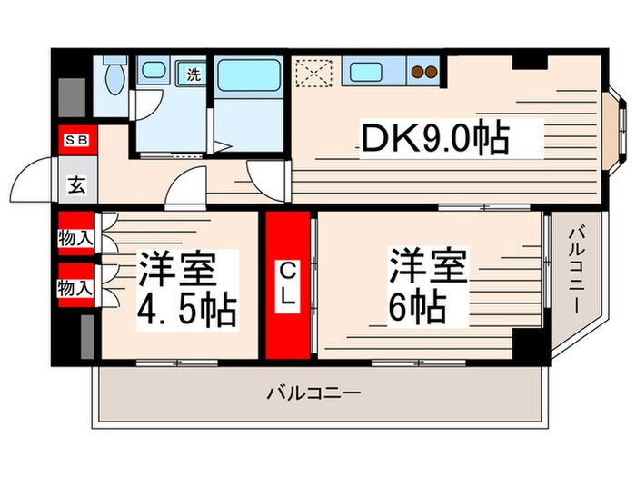 間取り図 ベイシティマルゴ