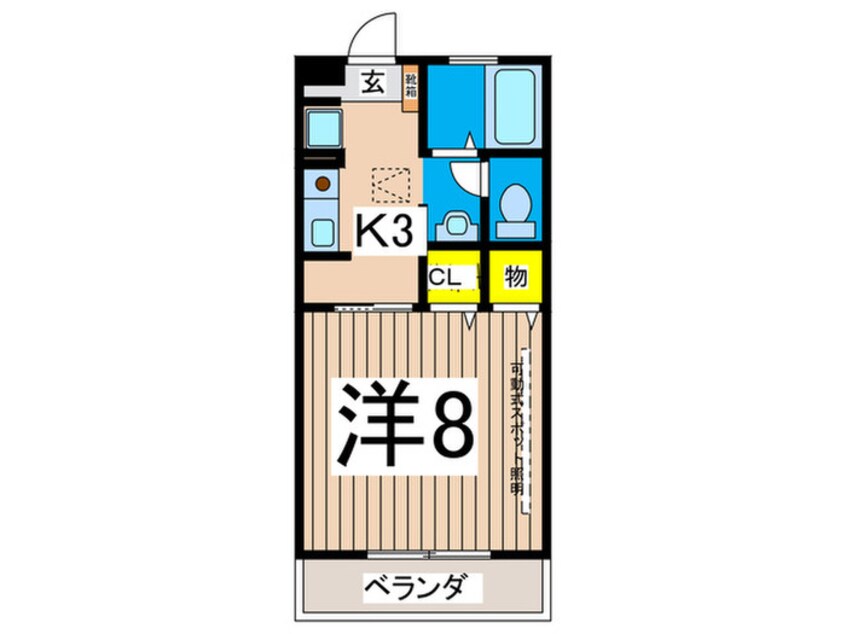 間取図 ＨＧＣＯＵＲＴ１