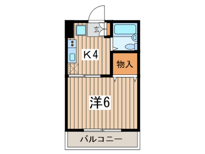 間取図 プラス１ウシオ