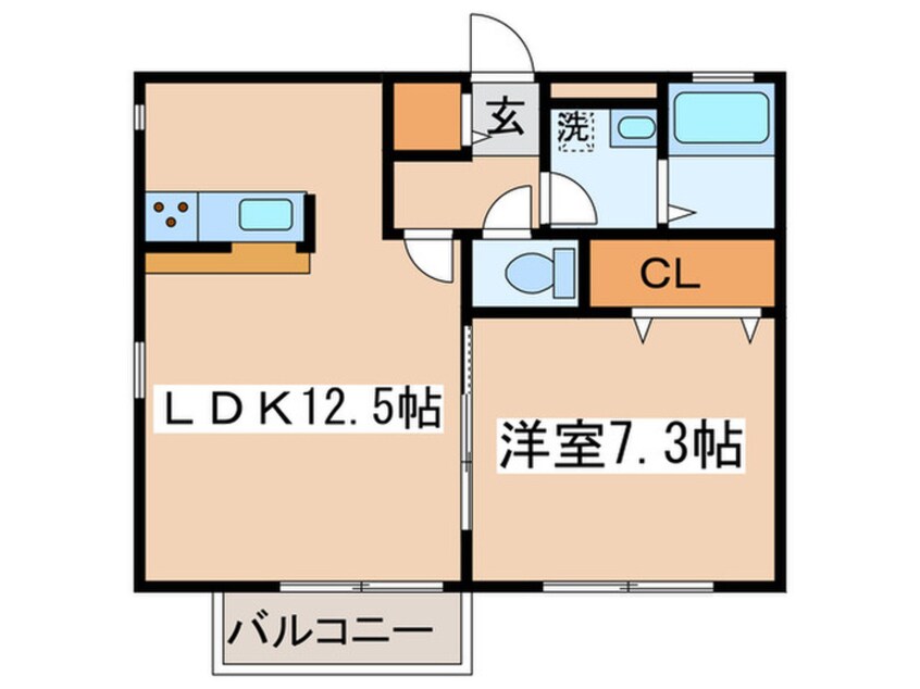 間取図 リヴィエール