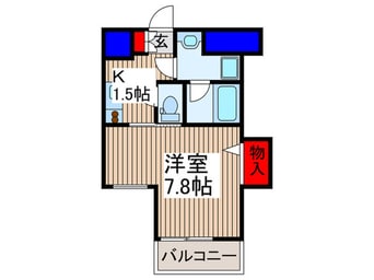 間取図 グリ－ンピュア小手指