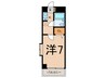 GIビルⅢ 1Kの間取り